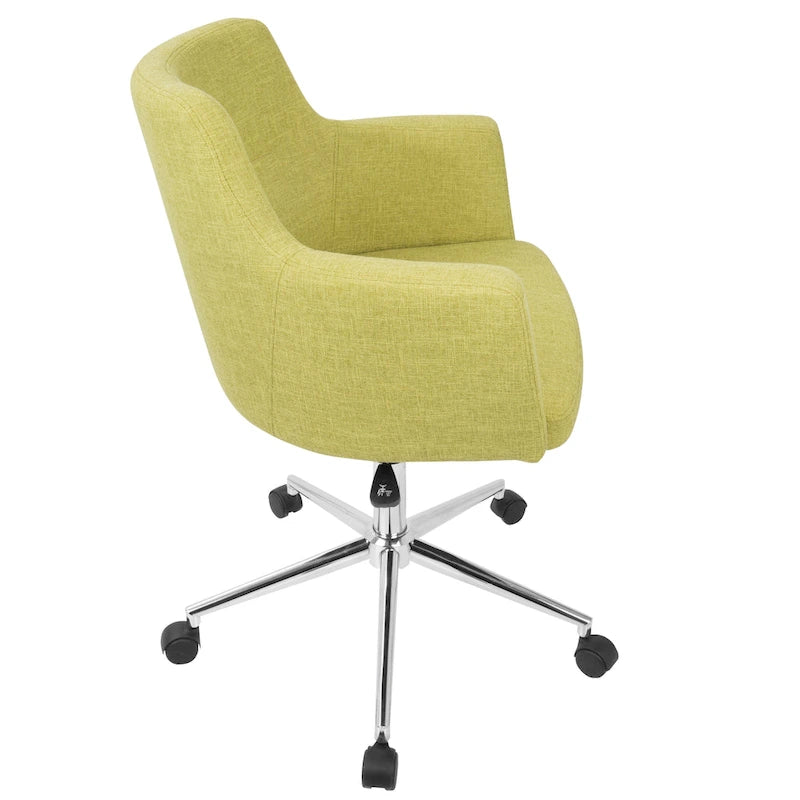 Contemporary Fabric Ergonomic Office Chair