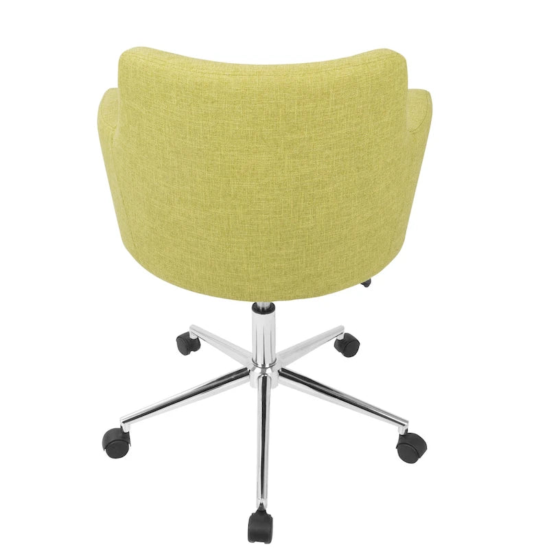 Contemporary Fabric Ergonomic Office Chair
