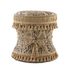 Decorative Upholstered Vanity Stool Ottoman