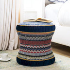 Decorative Upholstered Vanity Stool Ottoman