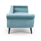 70.86-Inch Wide Chaise Lounge with Scroll Arm