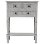 Copper Grove Colby 3-drawer Console Table with Bottom Shelf