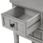 Copper Grove Colby 3-drawer Console Table with Bottom Shelf