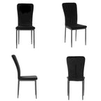 Modern Contemporary Tufted Velvet Upholstered Dining Chair