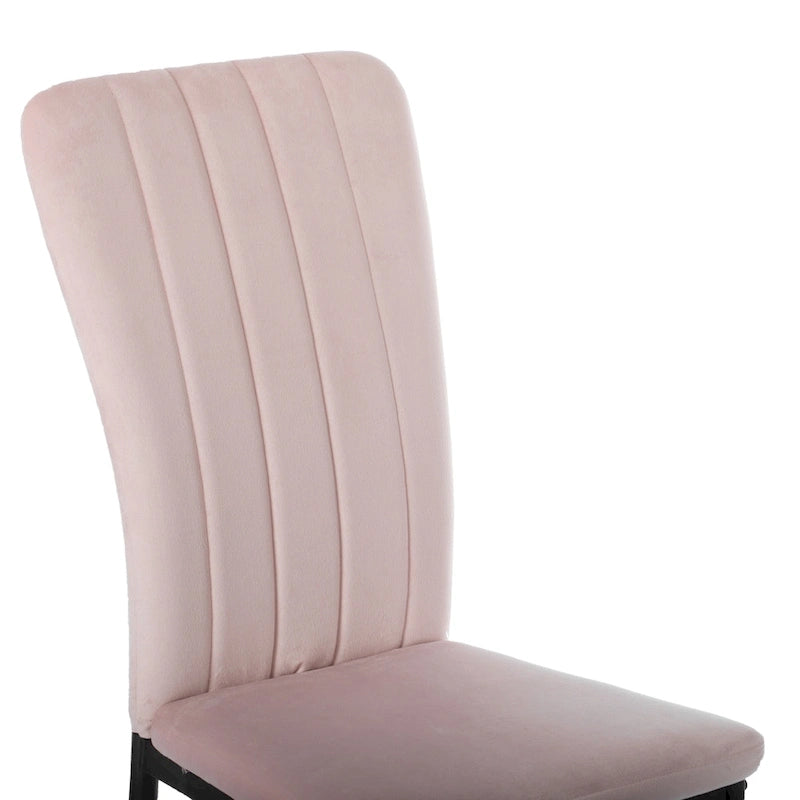 Modern Contemporary Tufted Velvet Upholstered Dining Chair