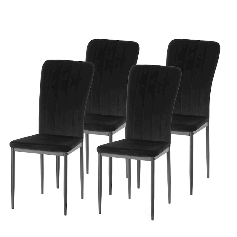 Modern Contemporary Tufted Velvet Upholstered Dining Chair