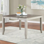 Two-Tone Counter Height Dining Table