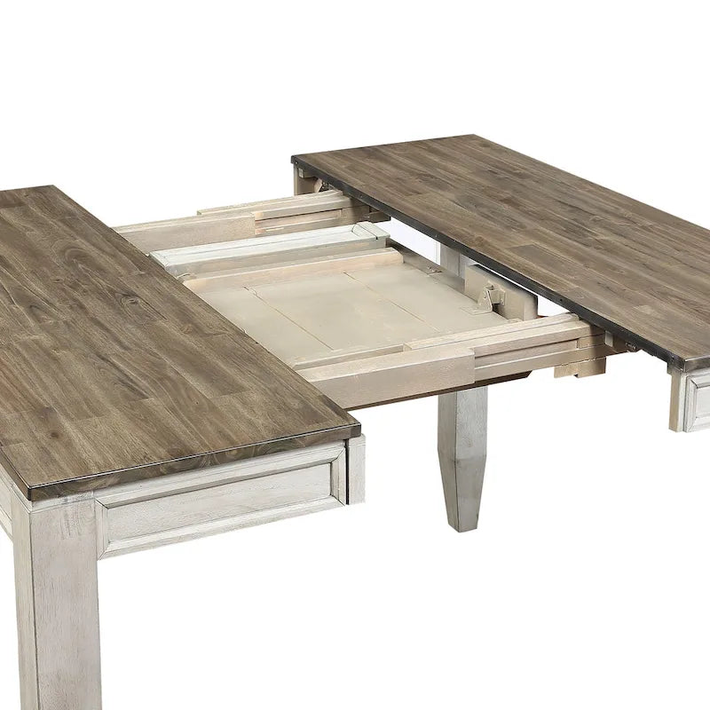 Two-Tone Counter Height Dining Table