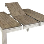 Two-Tone Counter Height Dining Table