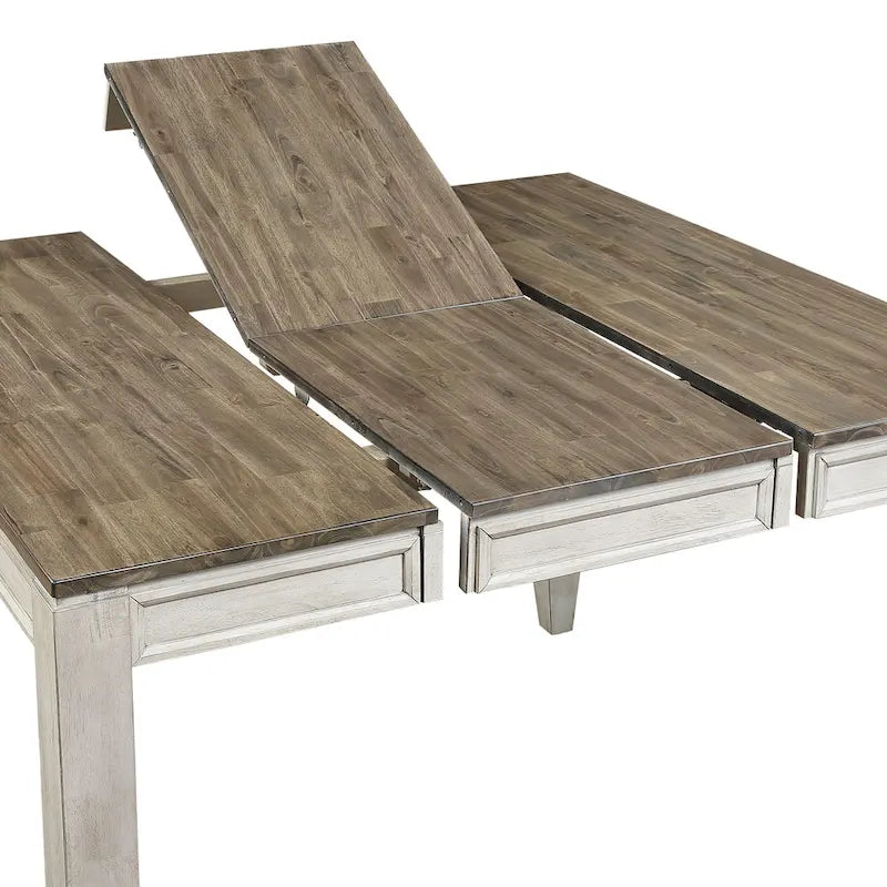 Two-Tone Counter Height Dining Table
