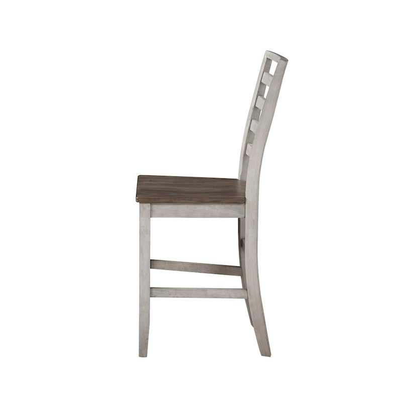 Two-Tone Counter Height Dining Table