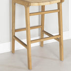 Natural Rattan Round Stool
