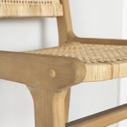 Natural Rattan Round Stool