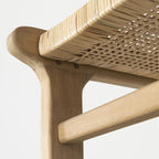 Natural Rattan Round Stool