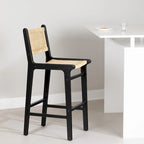 Natural Rattan Round Stool