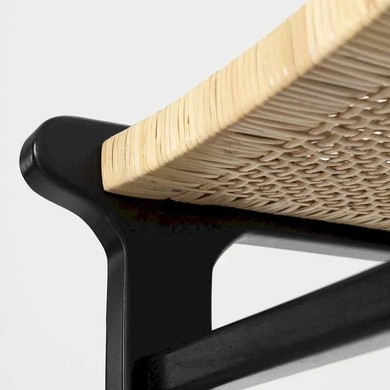 Natural Rattan Round Stool