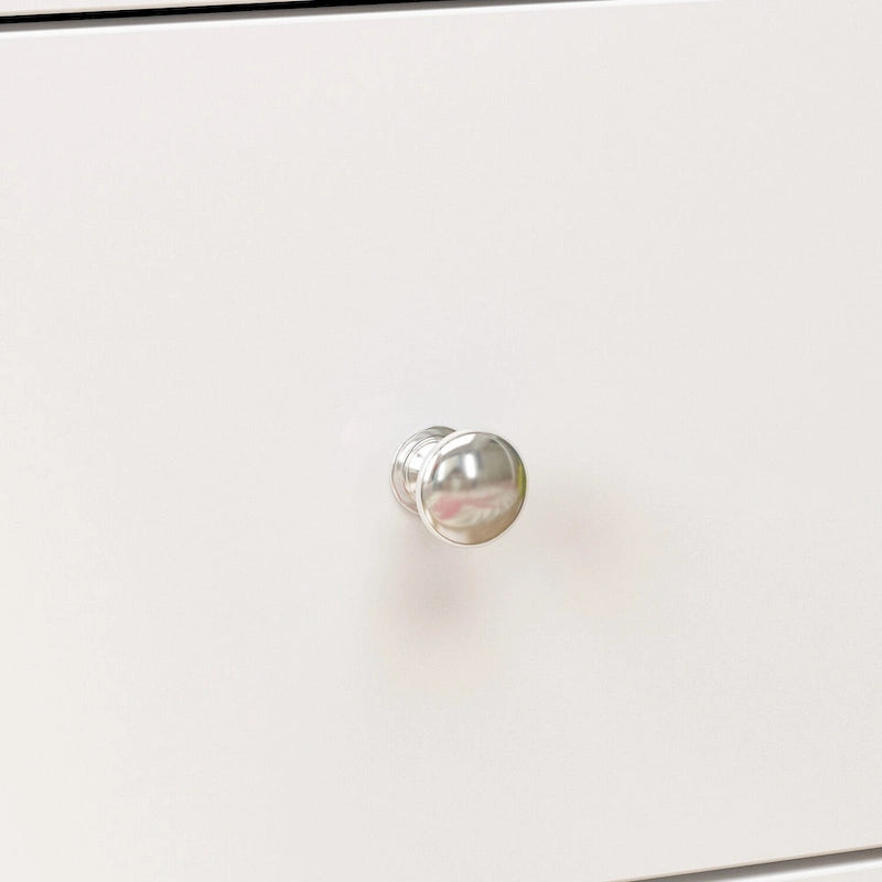 55-Inch Wide White Lacquer 10-Drawer Storage Dresser