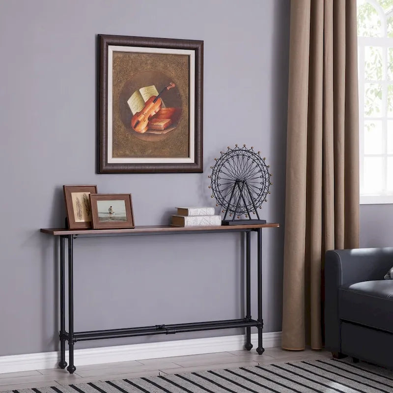  Northrup Black/Espresso Console Table