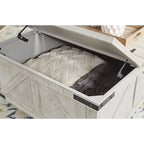 Square Cocktail Table with Storage, 36W x 36D x 18H