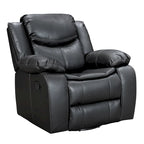 360° Swivel Rocking Recliner Chair with Padded Armrests
