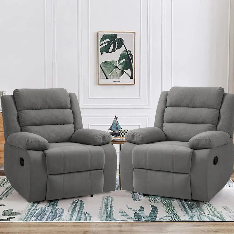 Modern Adjustable Manual Recliner Lounger Chair