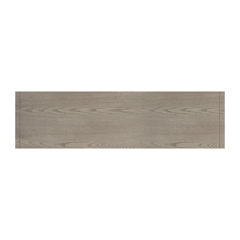 Wood Storage Cabinet with Three Tempered Glass Doors