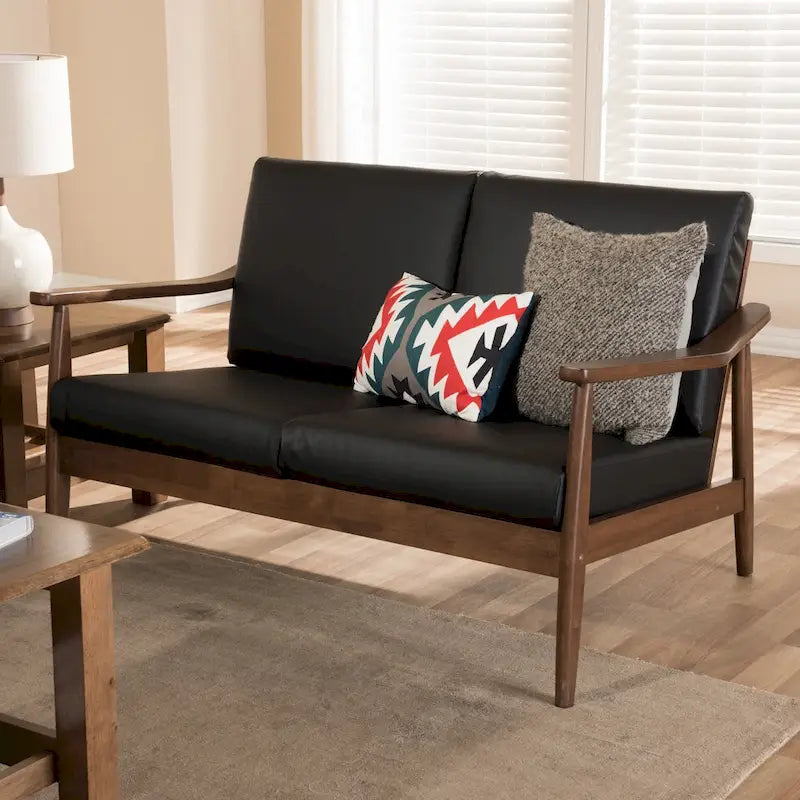 Mid-Century Loveseat by 