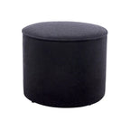 Fabric Round Ottoman Coffee Table