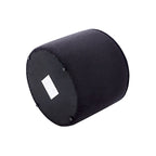 Fabric Round Ottoman Coffee Table