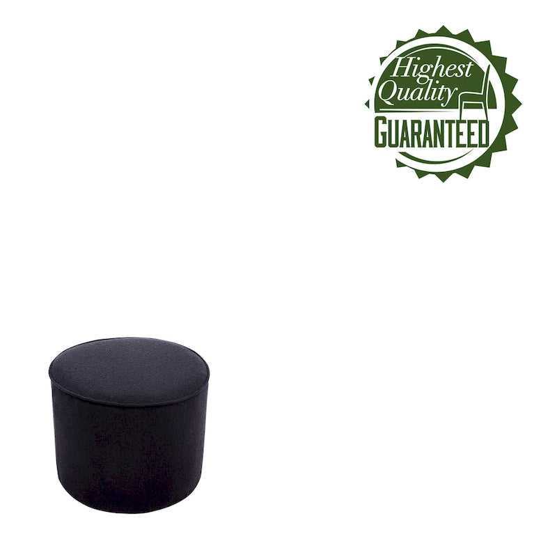 Fabric Round Ottoman Coffee Table