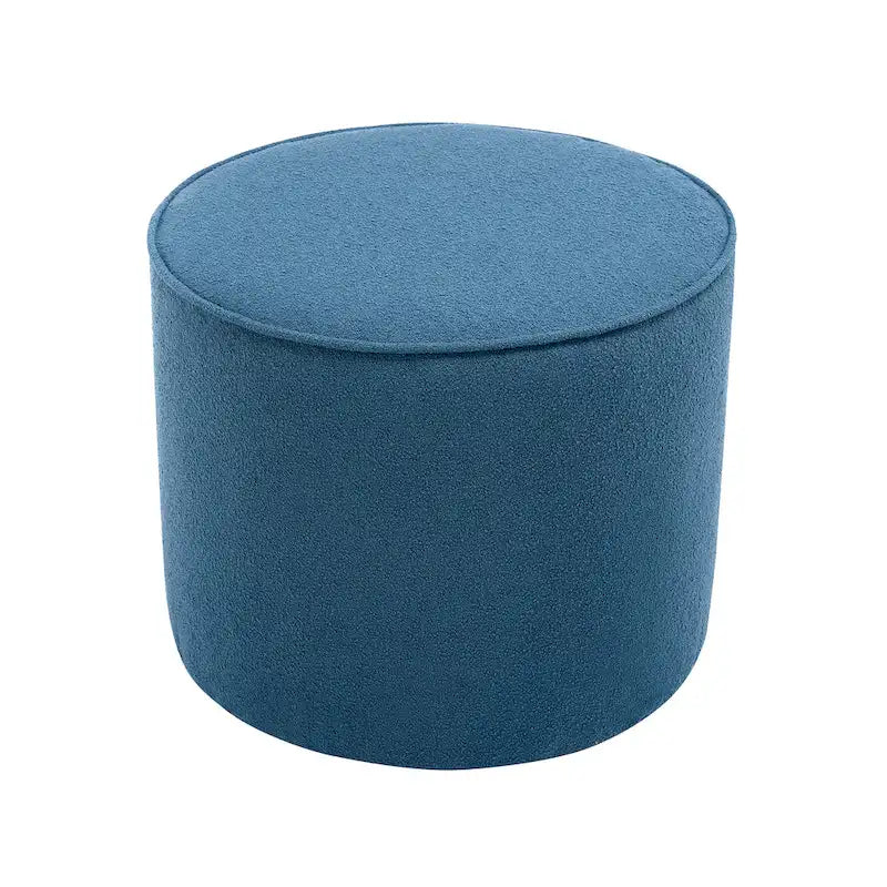 Fabric Round Ottoman Coffee Table