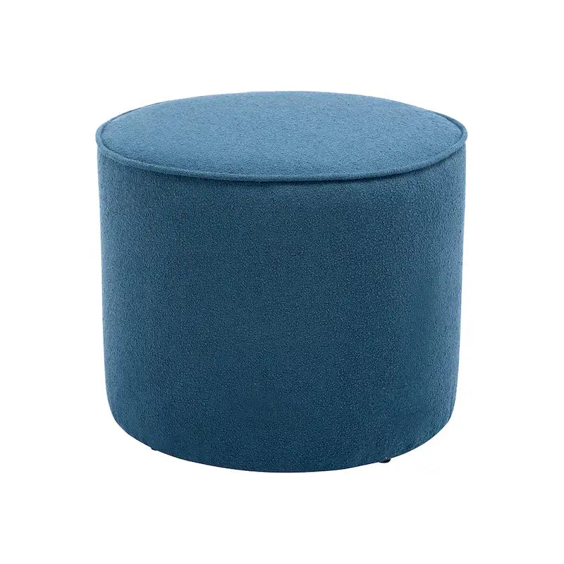Fabric Round Ottoman Coffee Table