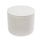 Fabric Round Ottoman Coffee Table