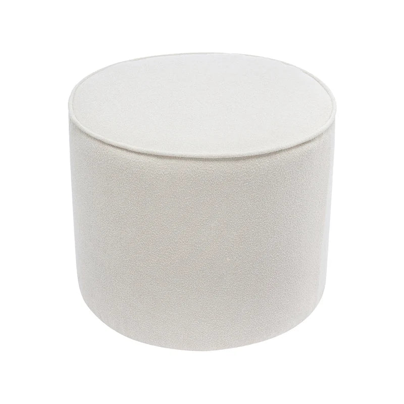 Fabric Round Ottoman Coffee Table