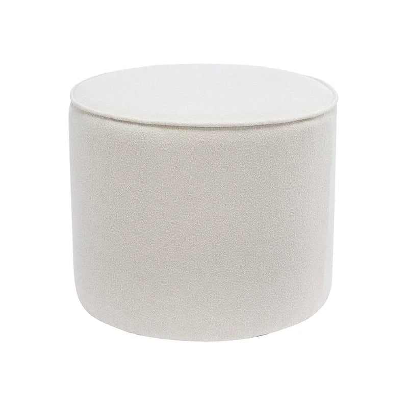 Fabric Round Ottoman Coffee Table