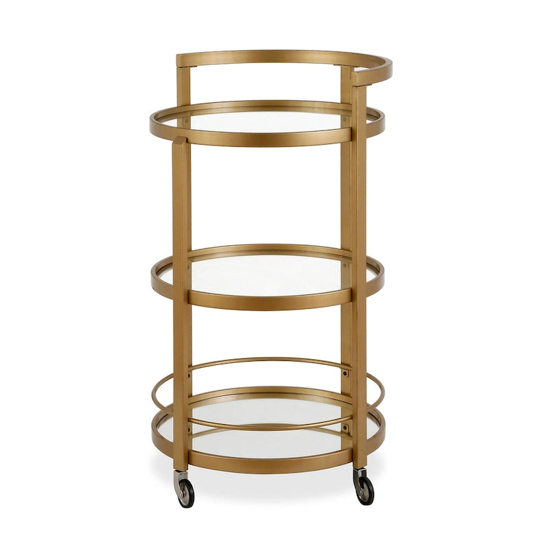 Mirrored Bar Cart