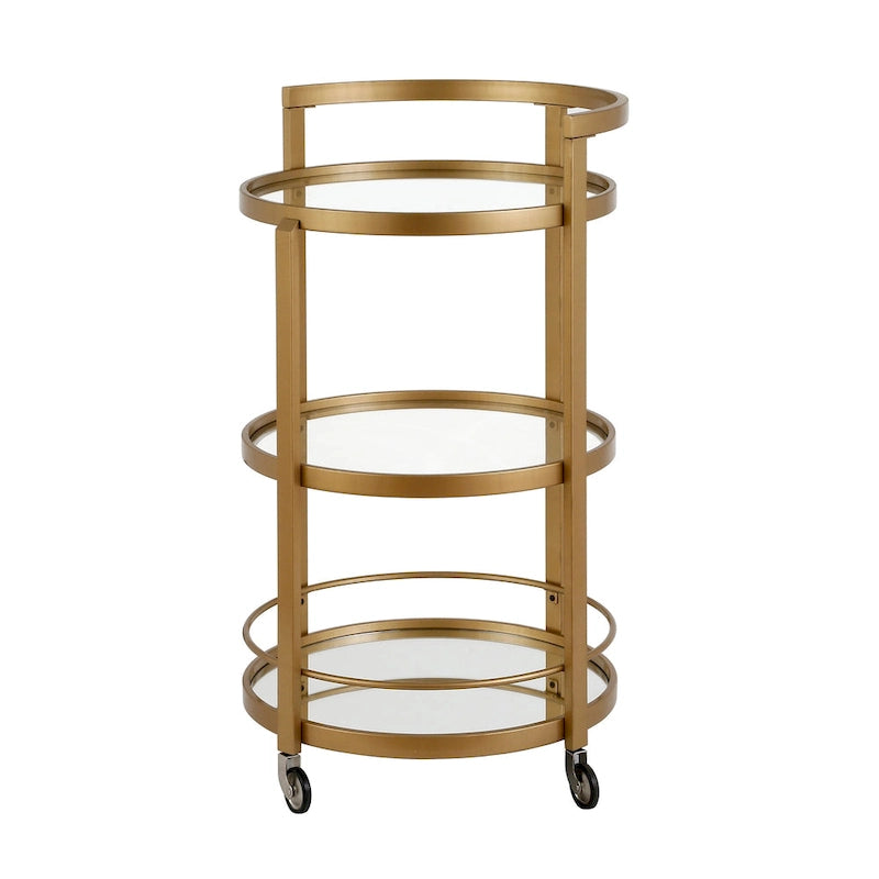 Mirrored Bar Cart
