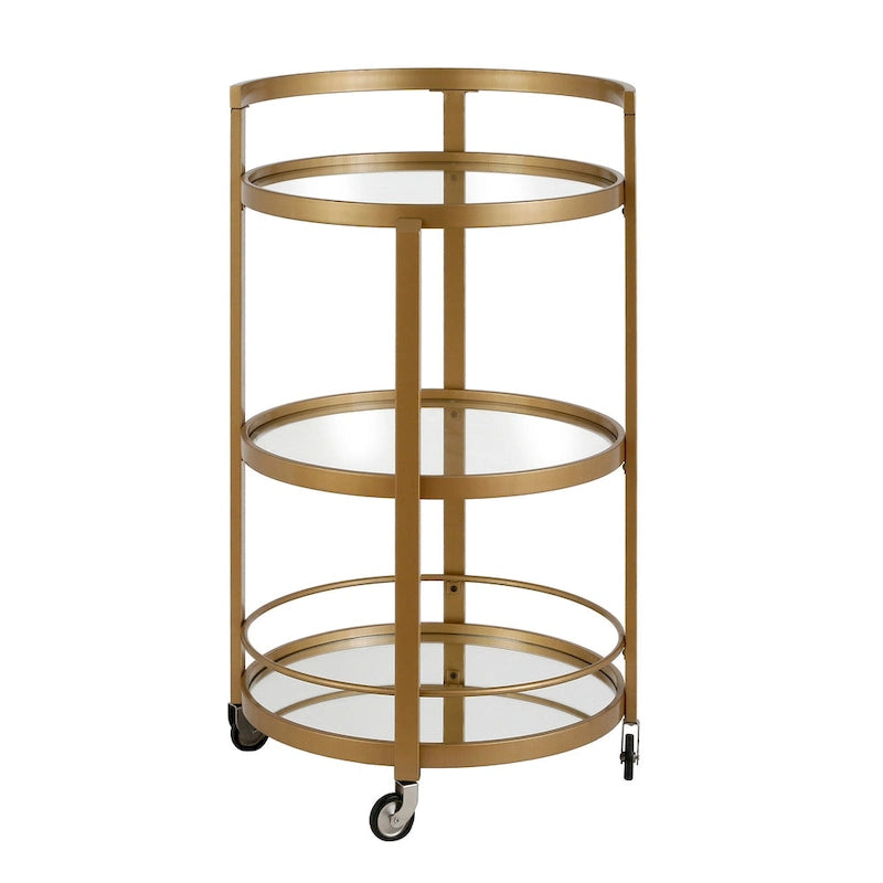 Mirrored Bar Cart