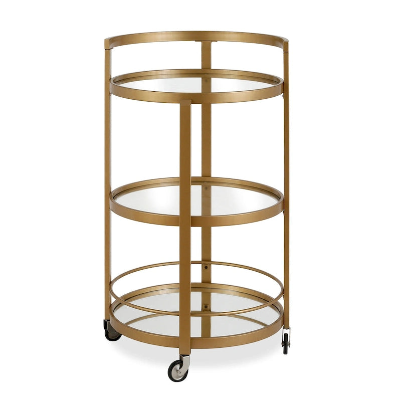 Mirrored Bar Cart
