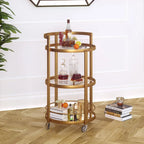 Mirrored Bar Cart
