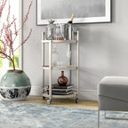 Mirrored Bar Cart