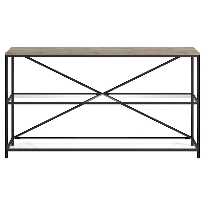 55-Inch Wide Rectangular Console Table