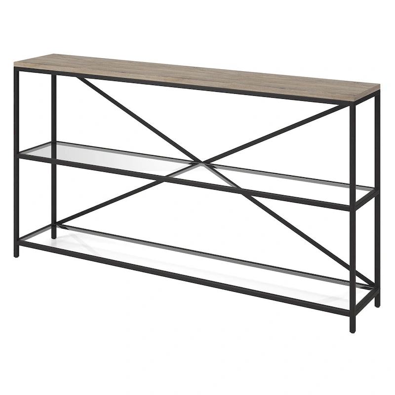 55-Inch Wide Rectangular Console Table