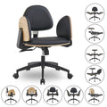 Black Ergonomic Adjustable Multi-Position Meditation Chair