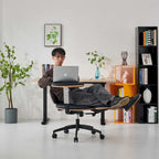 Black Ergonomic Adjustable Multi-Position Meditation Chair