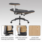 Black Ergonomic Adjustable Multi-Position Meditation Chair