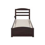 Warren Solid Wood Platform Bed with Footboard