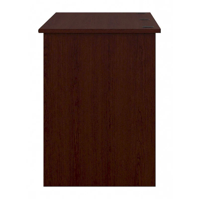 60-Inch Computer Desk with Drawers and Storage Shelves