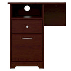60-Inch Computer Desk with Drawers and Storage Shelves