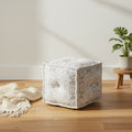 Artistic Weavers Valence Bohemian Oriental White 16 Pouf